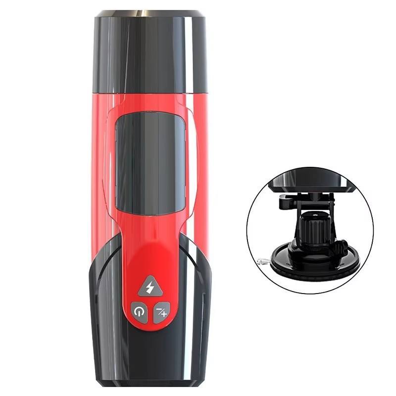 Premium APP Control Male Masturbator - 9 Vibrating & 5 Suction Modes Hands-Free Adult Toy - LCD Display & 3D Texture Professional Adult Wellness Product - Image 4