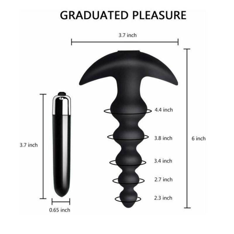 Premium Men's Anal Plug Prostate Stimulator - Soft Medical Grade Silicone Adult Wellness Toy - Best Sex Toys for Couples & Men in India - Image 5