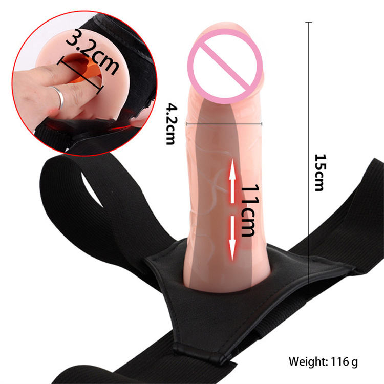 Premium Wearable Men's Strap-on Dildo Panties - Realistic Silicone Penis Extender with Adjustable Harness - Best Adult Couple Toy India - Image 5