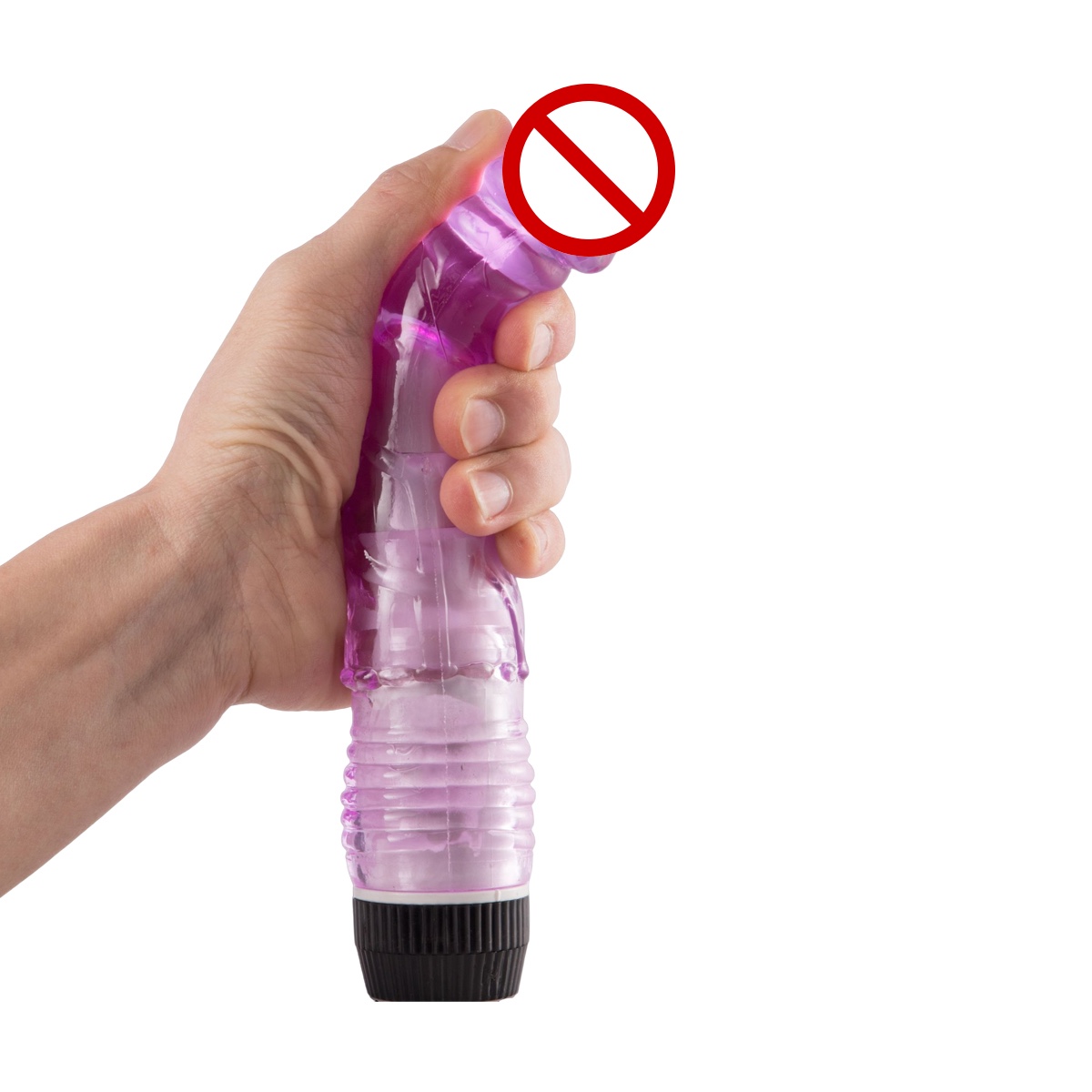 Premium Realistic Vibrating Dildo - Soft Liquid Silicone & ABS Sex Toy for Women - IPX7 Waterproof Adult Wellness Product in India - Discreet Packing - Image 4