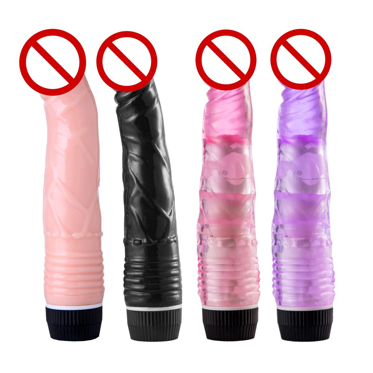 Premium Realistic Vibrating Dildo - Soft Liquid Silicone & ABS Sex Toy for Women - IPX7 Waterproof Adult Wellness Product in India - Discreet Packing - Image 5