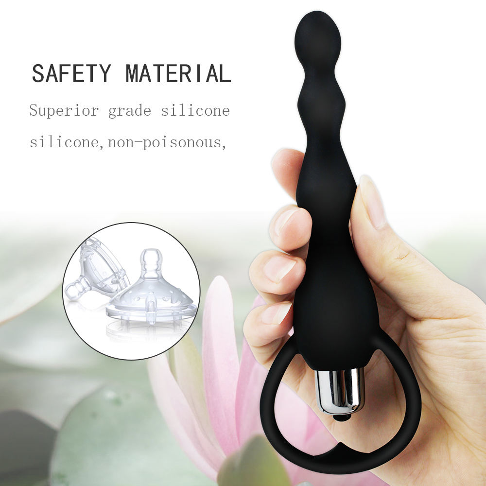 Premium Waterproof Anal Vibrator for Intense Pleasure - Multi-Speed Medical Grade Silicone Adult Toy for Couples in India - Discreet Secret Packaging - Image 6