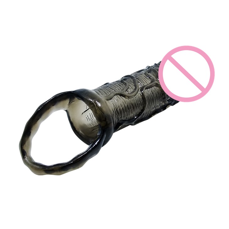 Premium Realistic Soft Silicone Penis Sleeve for Men - Reusable Penis Extender & Delay Sleeve - Best Adult Wellness Product India - Discreet Delivery India - Image 9