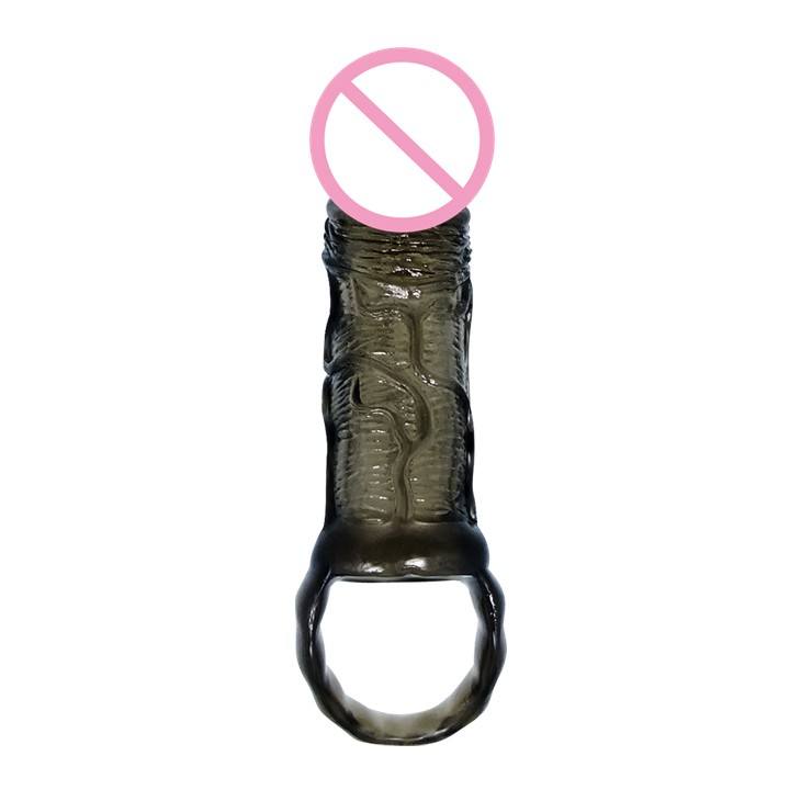 Premium Realistic Soft Silicone Penis Sleeve for Men - Reusable Penis Extender & Delay Sleeve - Best Adult Wellness Product India - Discreet Delivery India - Image 3