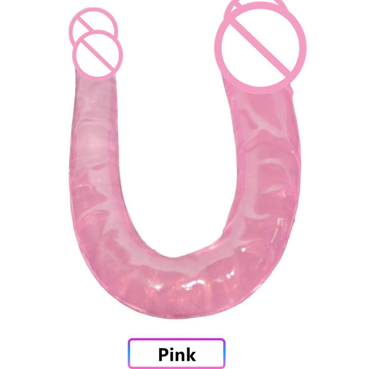 Premium 40CM Super Long Double Ended Realistic Dildo - Flexible Jelly Dragon Dildo for Women & Couples - Best Adult Wellness Toy in India - Discreet Delivery - Image 3