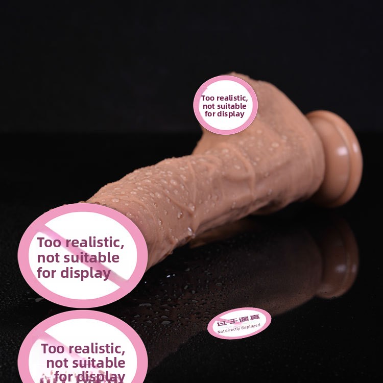 High Simulation Realistic Silicone Dildo - Premium Female Masturbation Device - Soft Skin-Safe Big Penis Sex Toy for Women & Couples - BQ Model 008 India - Image 6
