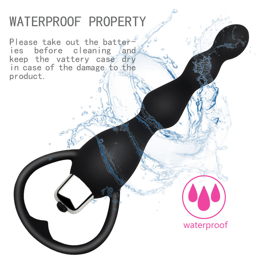 Premium Waterproof Anal Vibrator for Intense Pleasure - Multi-Speed Medical Grade Silicone Adult Toy for Couples in India - Discreet Secret Packaging - Image 3