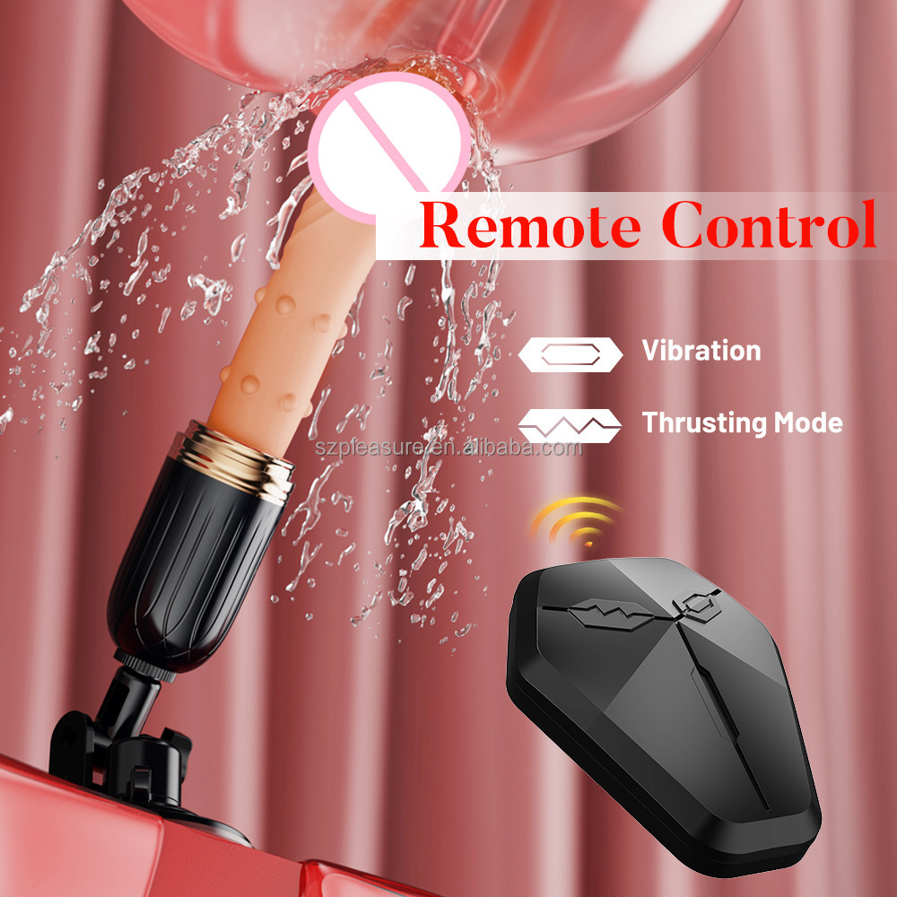 Premium Automatic Thrusting Sex Machine Gun for Women | 100% Waterproof Heating Vibrator Dildo with Remote | Couple Adult Toy India - Image 4