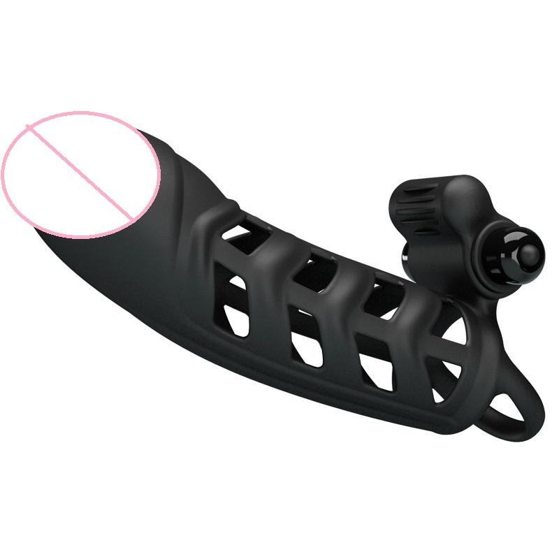 Premium Realistic Penis Sleeve for Men - Ultra Soft Stretchable Silicone Delay Extender - Best Adult Wellness Product India - Raju Online Service - Image 4