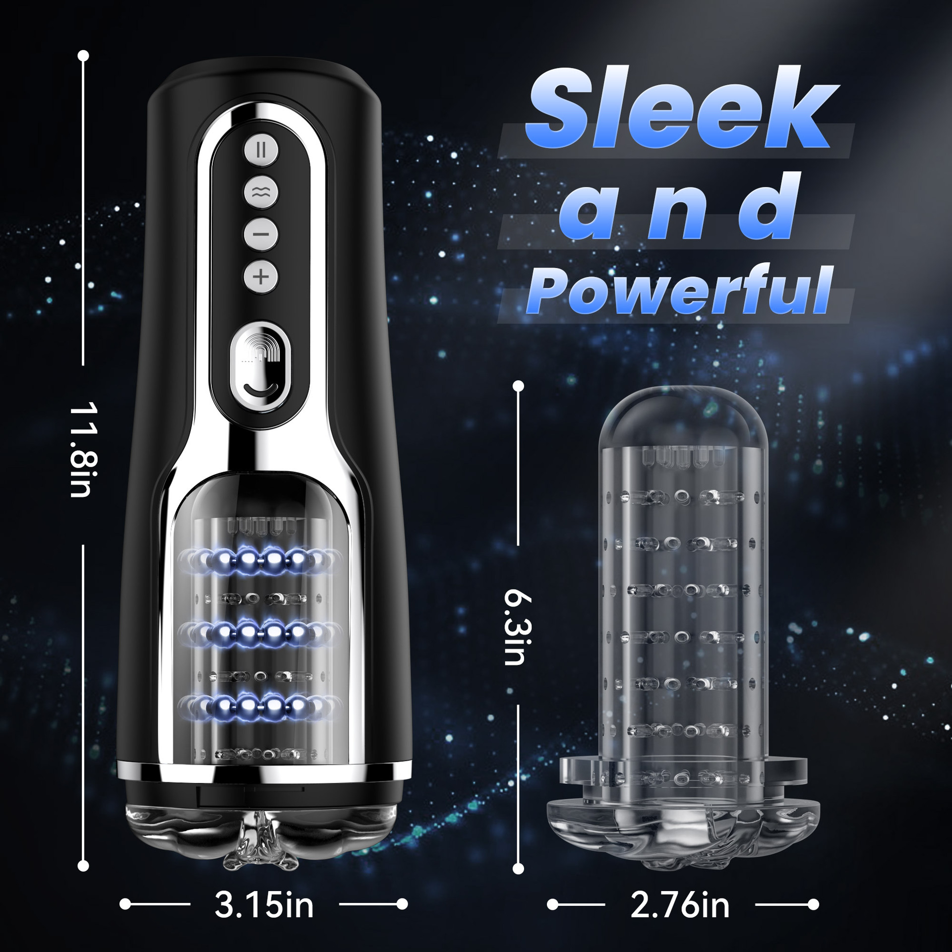 Warrior Automatic Thrusting Rotating Masturbator - XBIZ Award Winner Male Stroker - Best Sex Toys in India - Discreet Delivery - Image 11