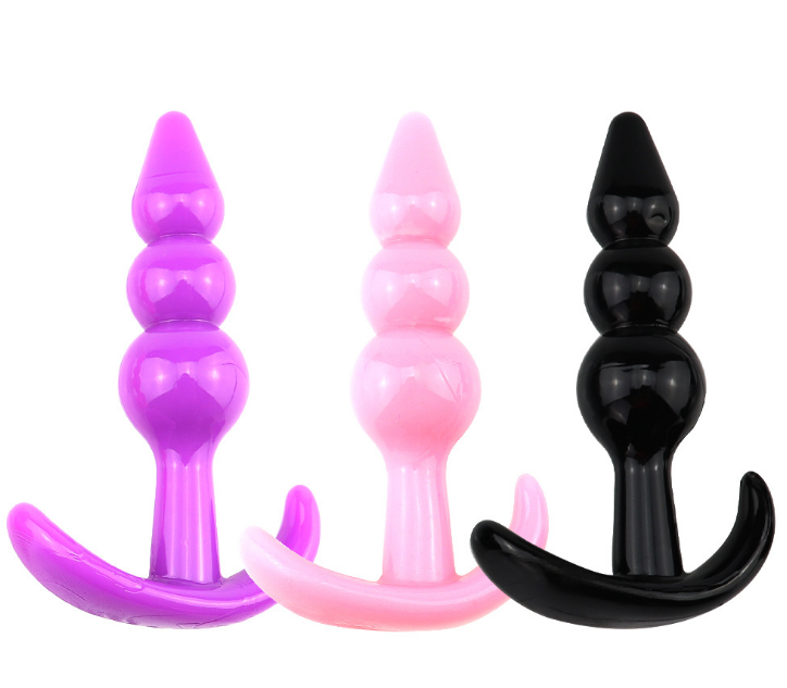 Premium Ergonomic Silicone Anal Plug Dildo for Intense Prostate Stimulation - Skin-Safe Waterproof Adult Wellness Product for Men & Couples in India - Image 6
