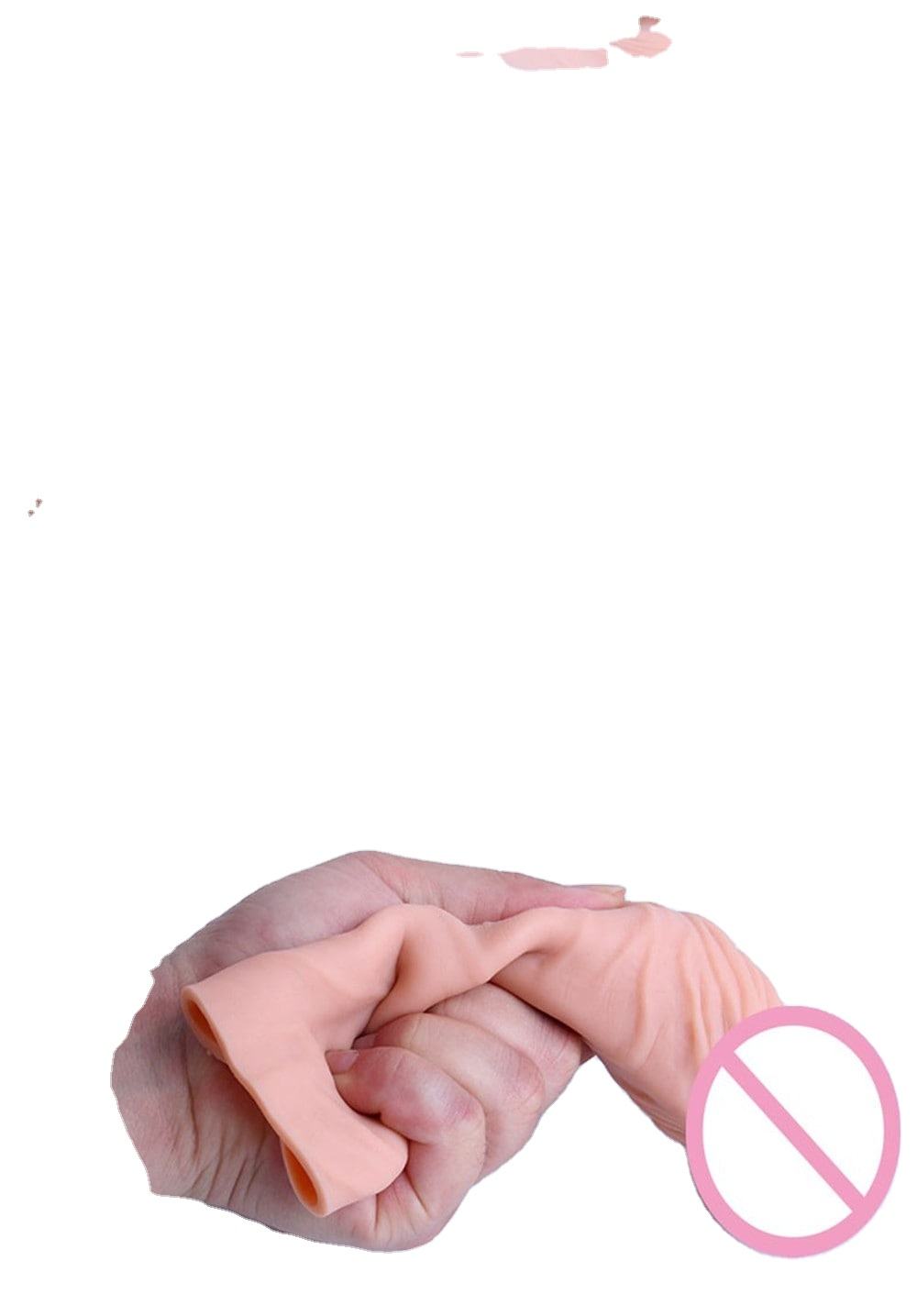 Premium Dragon Brand Reusable Realistic Penis Sleeve for Men - Soft Body-Safe Silicone Delay Extender - Best Adult Wellness Product India - Image 3
